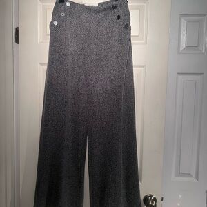 Abercrombie & Fitch Gray Wide Leg Pants